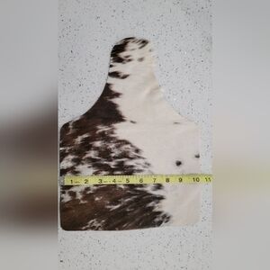 Cowhide Cow Tag Place Holder